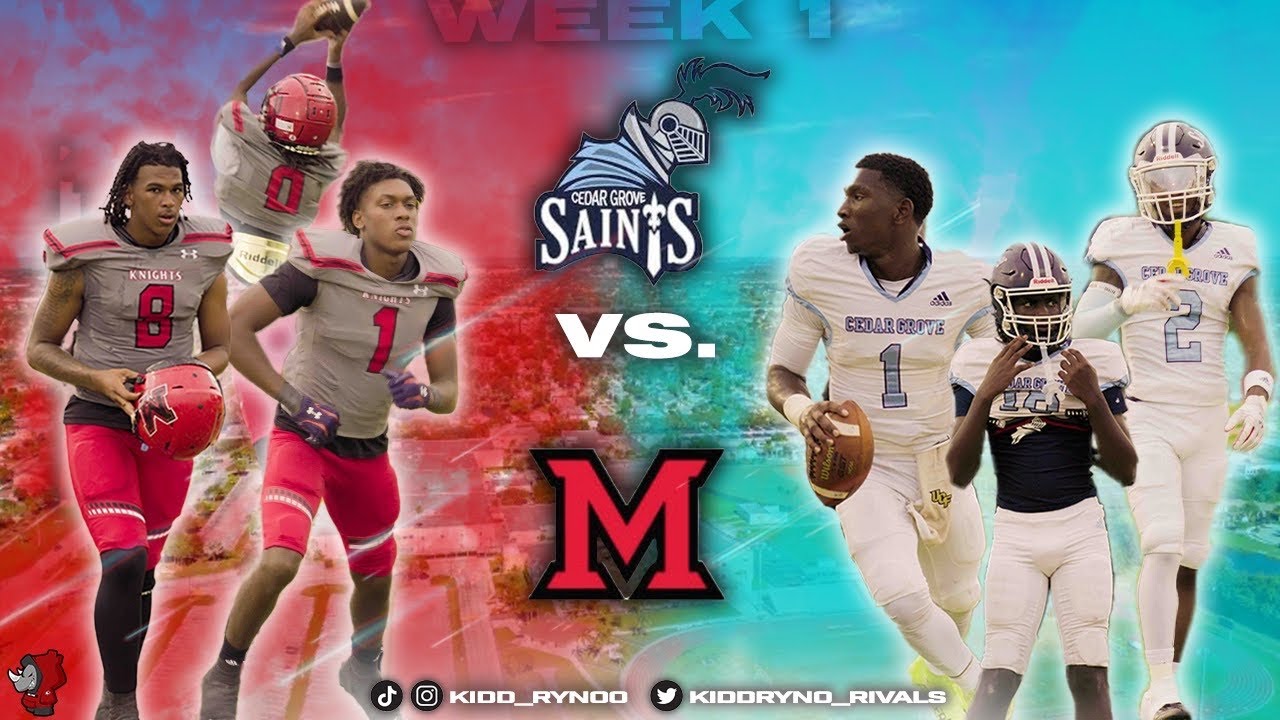 Another Florida-Georgia Classic | Cedar Grove vs Monarch High | High Scoring |