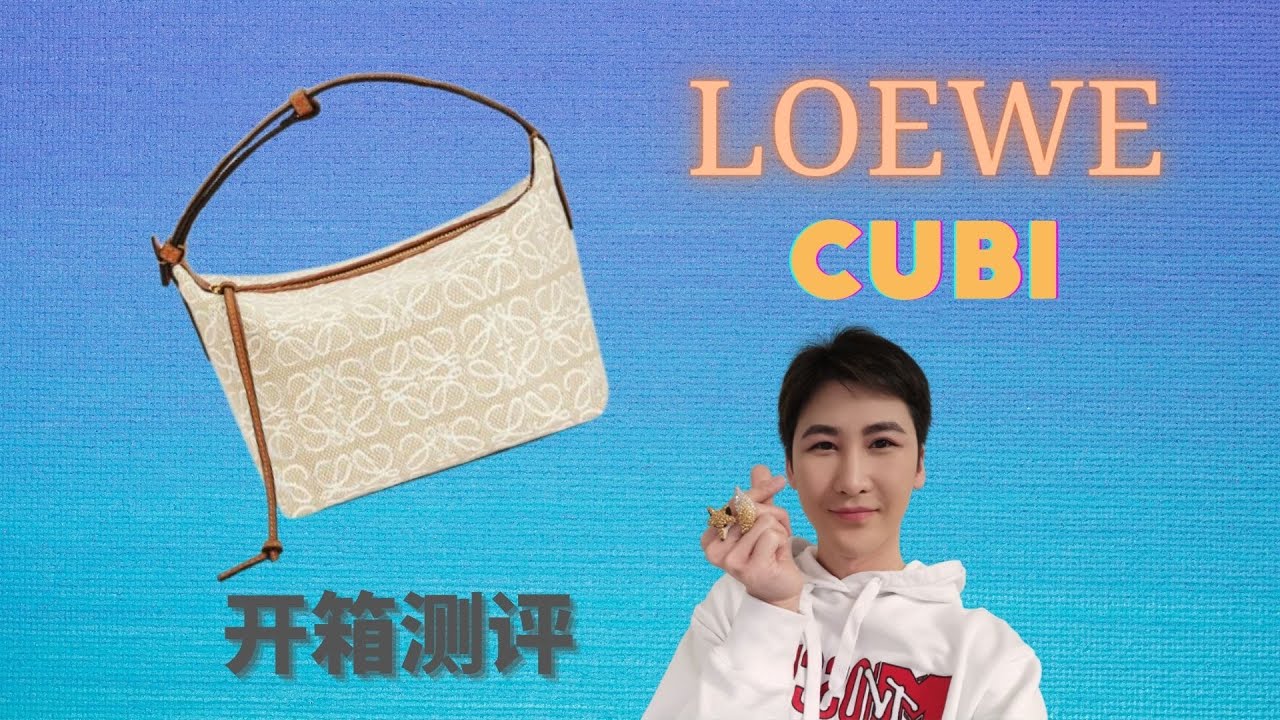 LOEWE新款腋下包/便当包CUBI开箱测评 | 轻便可爱又时髦，超显品味不撞包 | 为何我如此偏爱LOEWE老花 | 包治百病