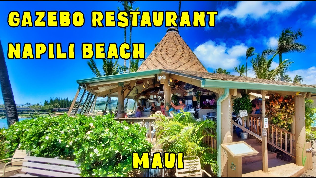 Gazebo Restaurat and Napili Beach. Maui's Best Breakfast & Snorkel Beach