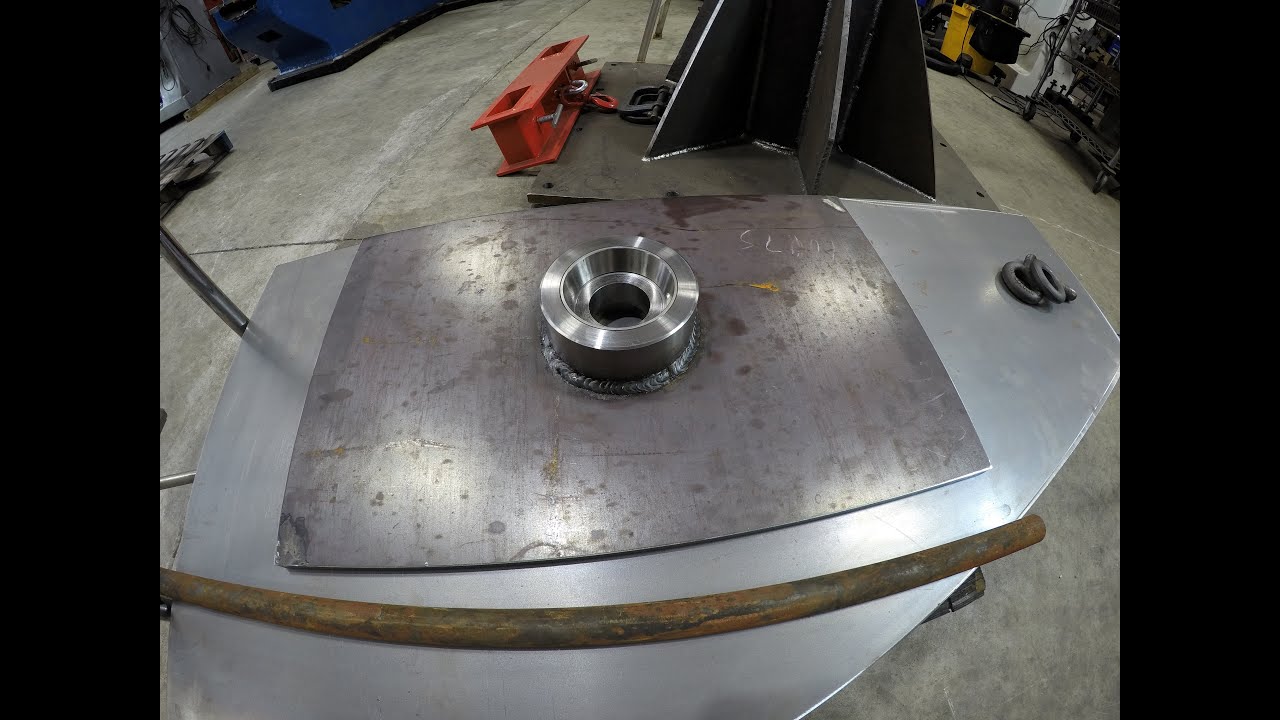 Making a jib crane for the shop. Part 2