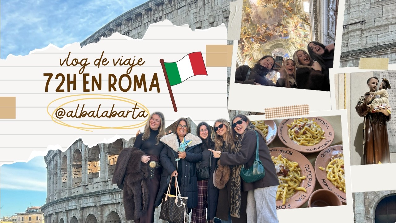 CÓMO VER ROMA EN 3 DÍAS 🛵🏛🇮🇹🍝🍕