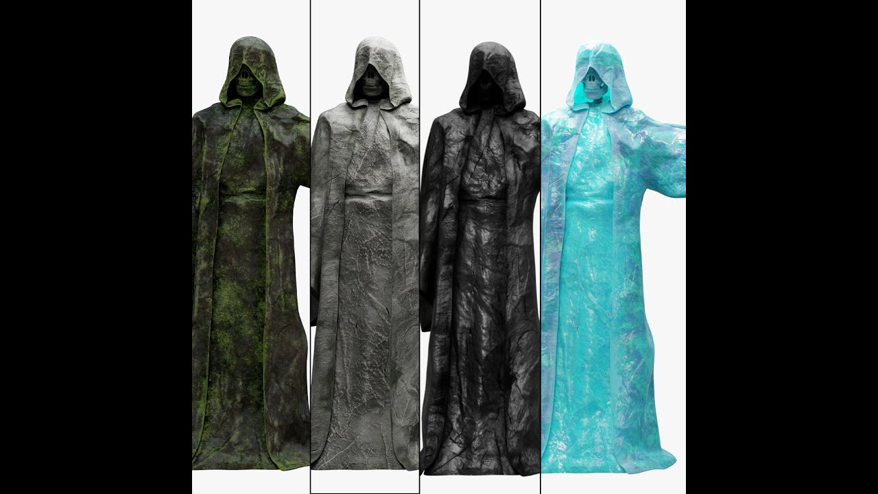 Grim Reaper Sculpture 3D MODEL