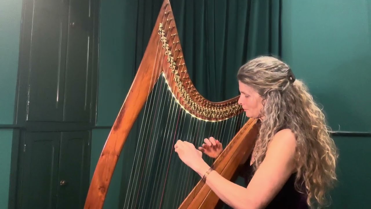 Wherever You Will Go- Celtic Harp Cover