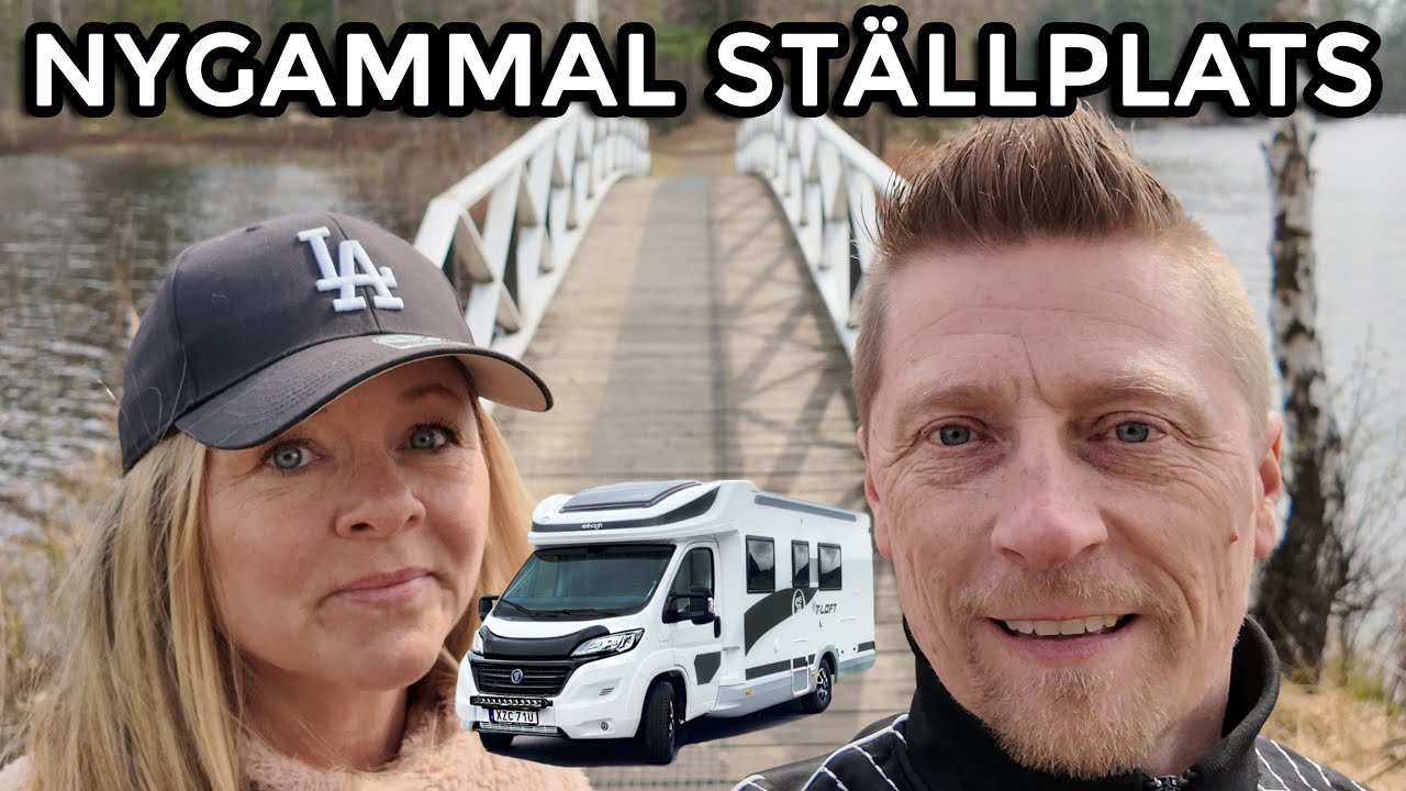 Nygammal Ställplats - Visst nappar det, INTE!