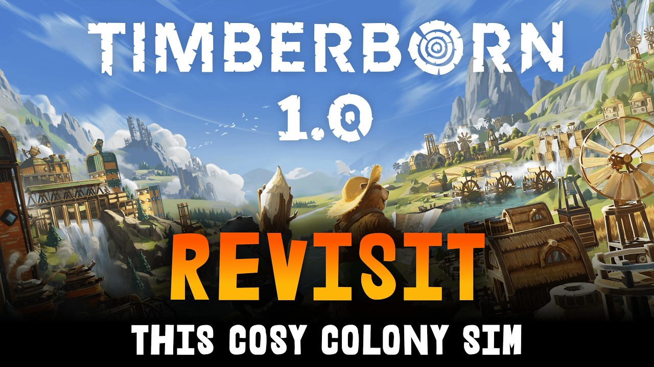 Timberborn 1.0 Review: The Ultimate Beaver City Builder?!