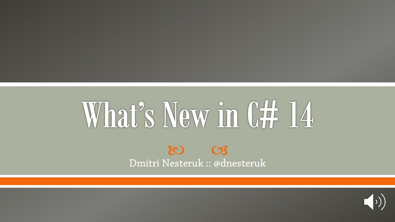 What's New in C# 14
