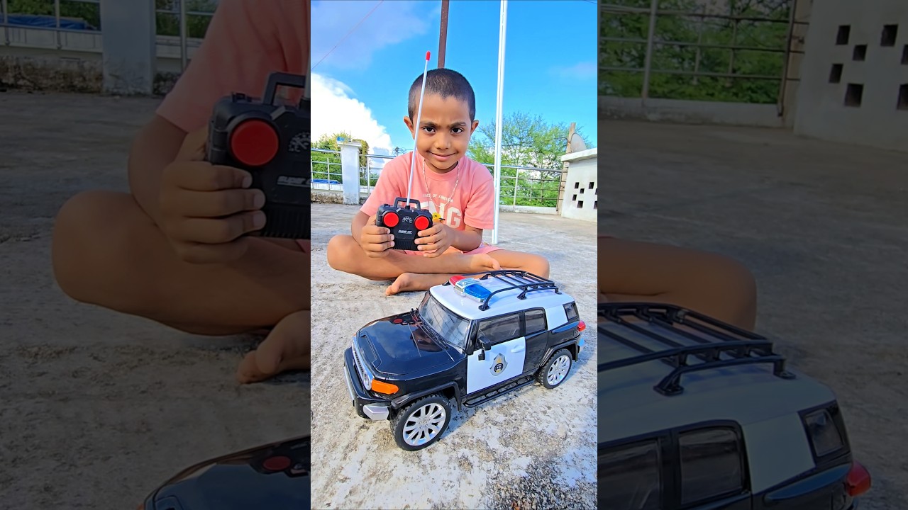Unboxing My New Remote Control Police SUV Car! Best Toy Car For Kids | CS Toy