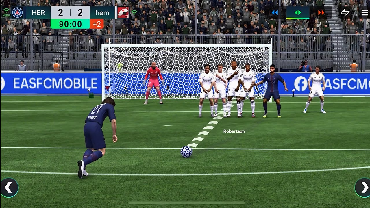 Событие FC Mobile | Геймплей EA FC25 онлайн, ПСЖ против Реал Мадрид