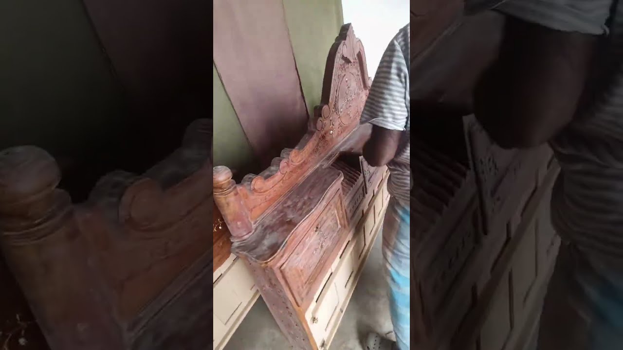 Lakri bed colour #pentar #Armanelectroniandfurniture#firstvideo #youtubeshortsyoi 