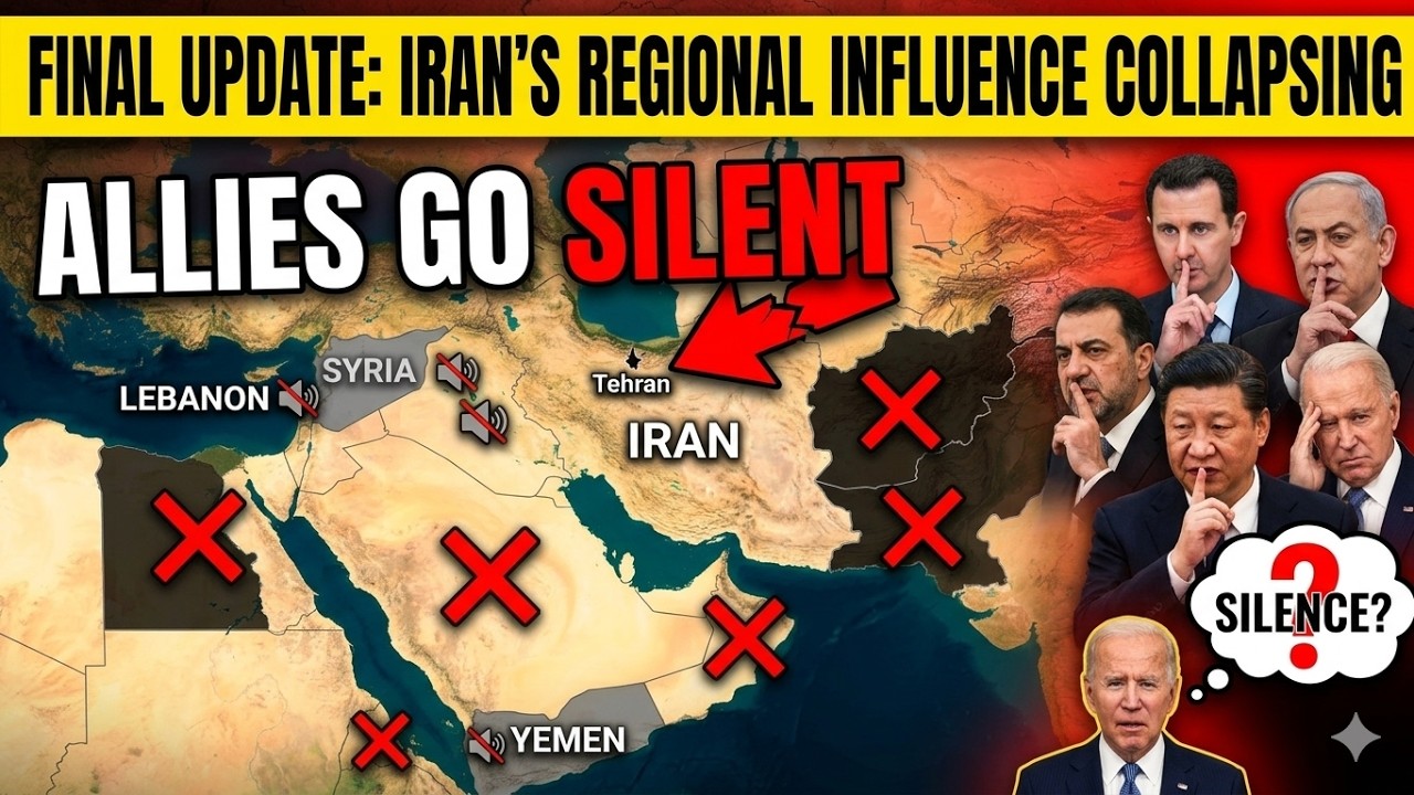 FINAL UPDATE: Iran's Regional Influence COLLAPSING &mdash; Allies GO SILENT