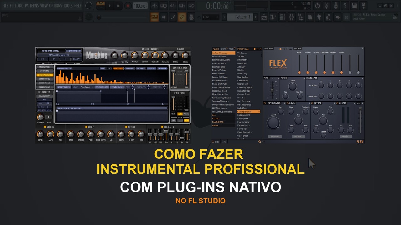 Como Fazer Instrumental Profissional Com Plugins Nativo No FL Studio