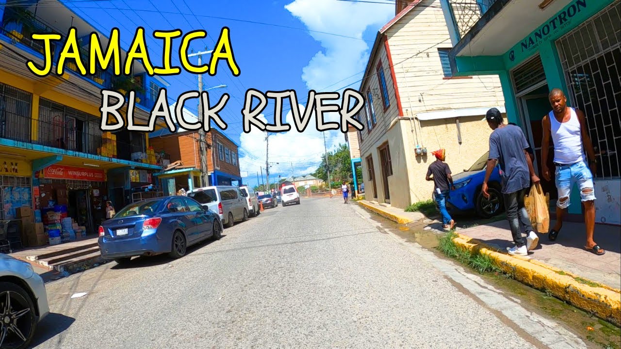 Inside Black River , St. Elizabeth Parish Jamaica Tour of Logwood Community.