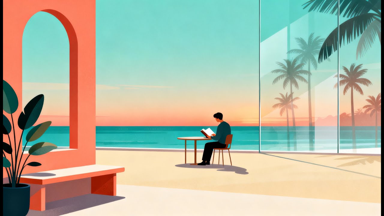 🌅 Sunset Bossa Lounge: Relaxing Music & Jazz Melodies for Chill & Focus