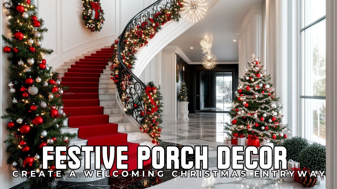 Ultimate Guide to Festive Porch Decor Create a Welcoming Christmas Entryway