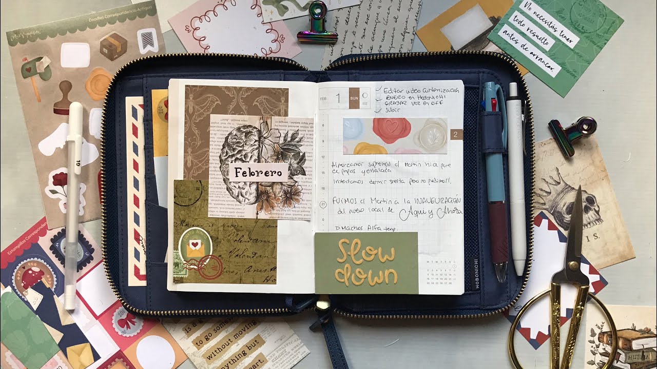 Customización | FEBRERO | en mi HOBONICHI