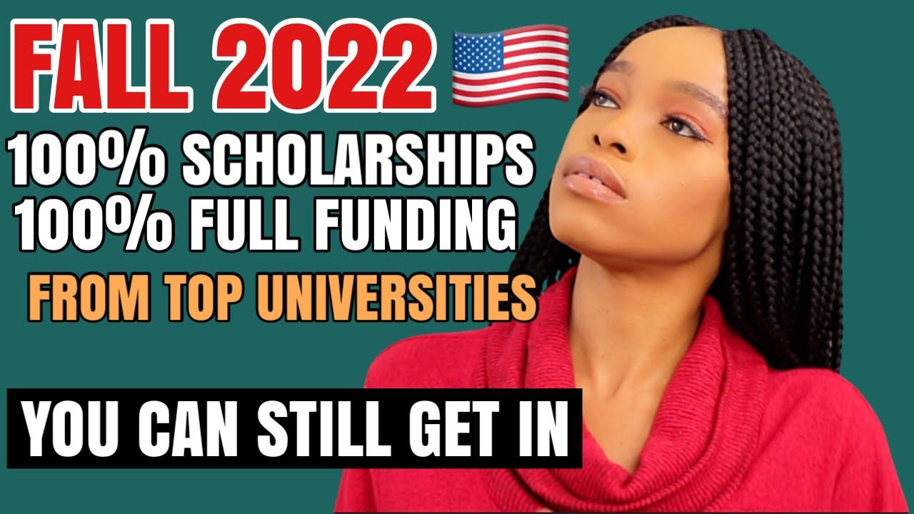 10 USA Universities offering 100% scholarship for international students for Fall 2022