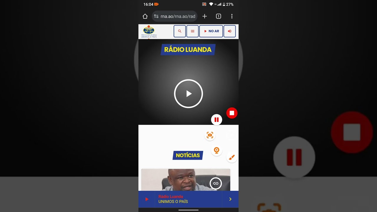 Como ouvir radio Luanda no telefone sem instalar app ou fones de ouvido
