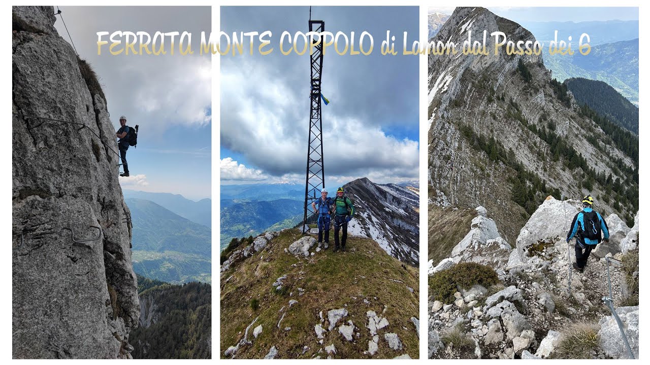 Escursione con via FERRATA MONTE COPPOLO