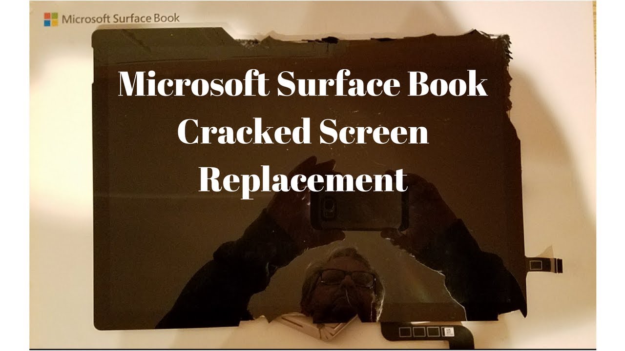 Microsoft Surface Book Cracked Screen Replacement