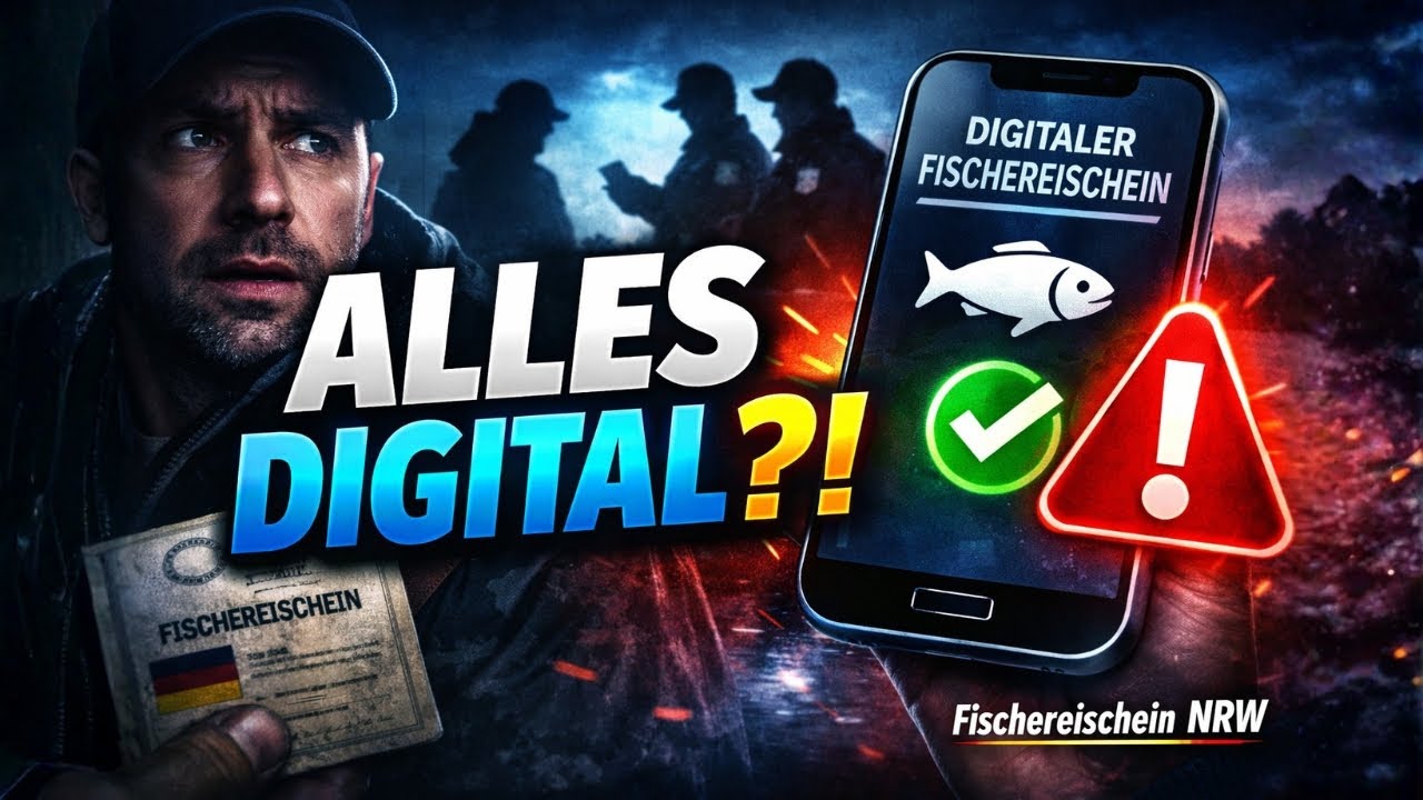 ANGELSCHEIN wird DIGITAL! KEIN JugendFischereiSchein mehr!