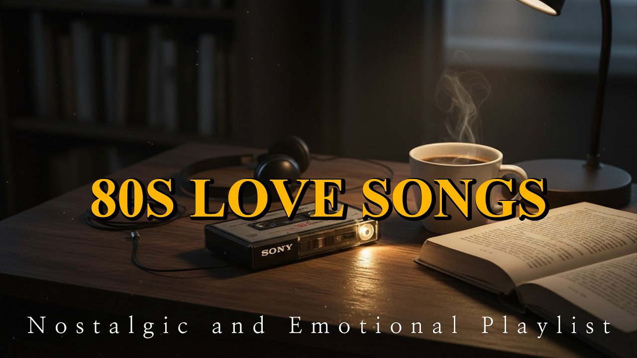 80s Love Songs Collection – Timeless Romantic Ballads | Retro Cassette Tape Mix