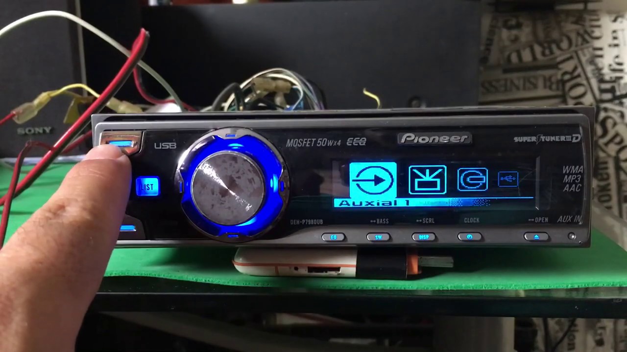 Teste Pioneer  DEH-P7980UB