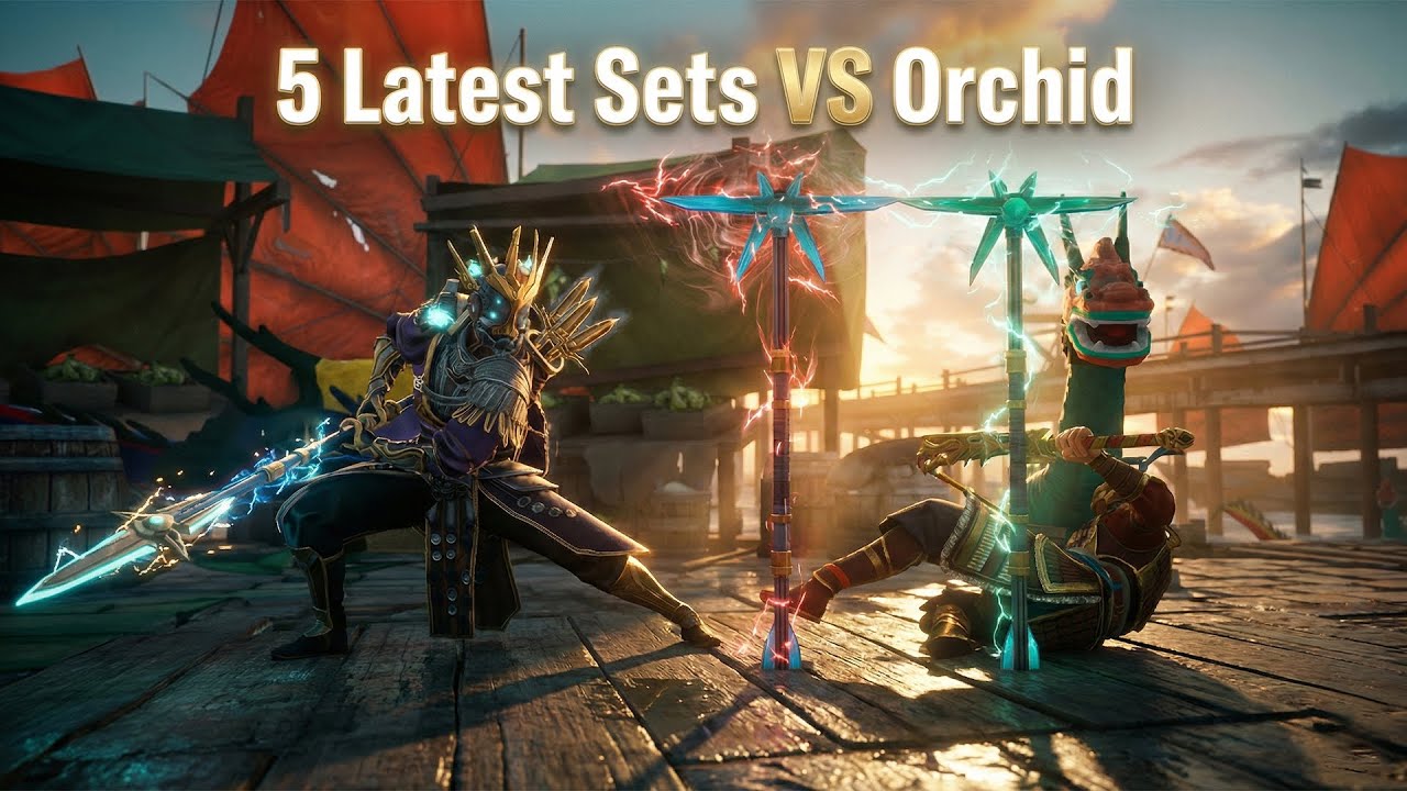 5 Latest Sets VS Orchid! 🔥 Shadow Fight 3