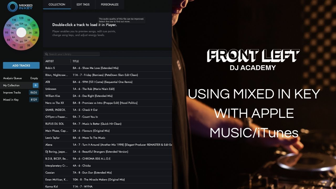 Using Mixed in Key with Apple Music/iTunes