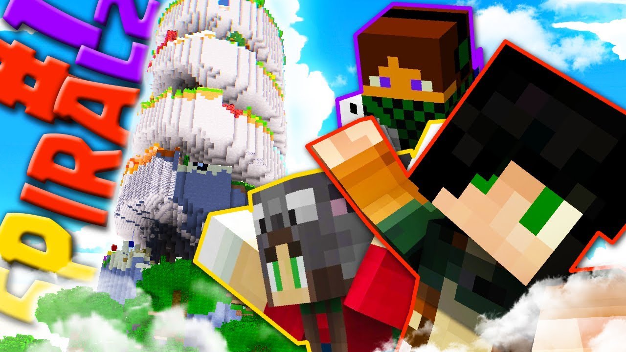 TORNA LA MAPPA STORICA DELLA KERENCY - Minecraft ITA - SPIRAL PARKOUR 2 #1 w/ KeNoia Marcy