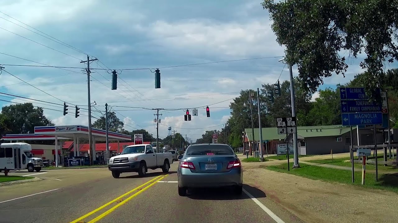 Road Trip #202 - LA-25 N - Covington, Louisiana to Bogue Chitto State Park