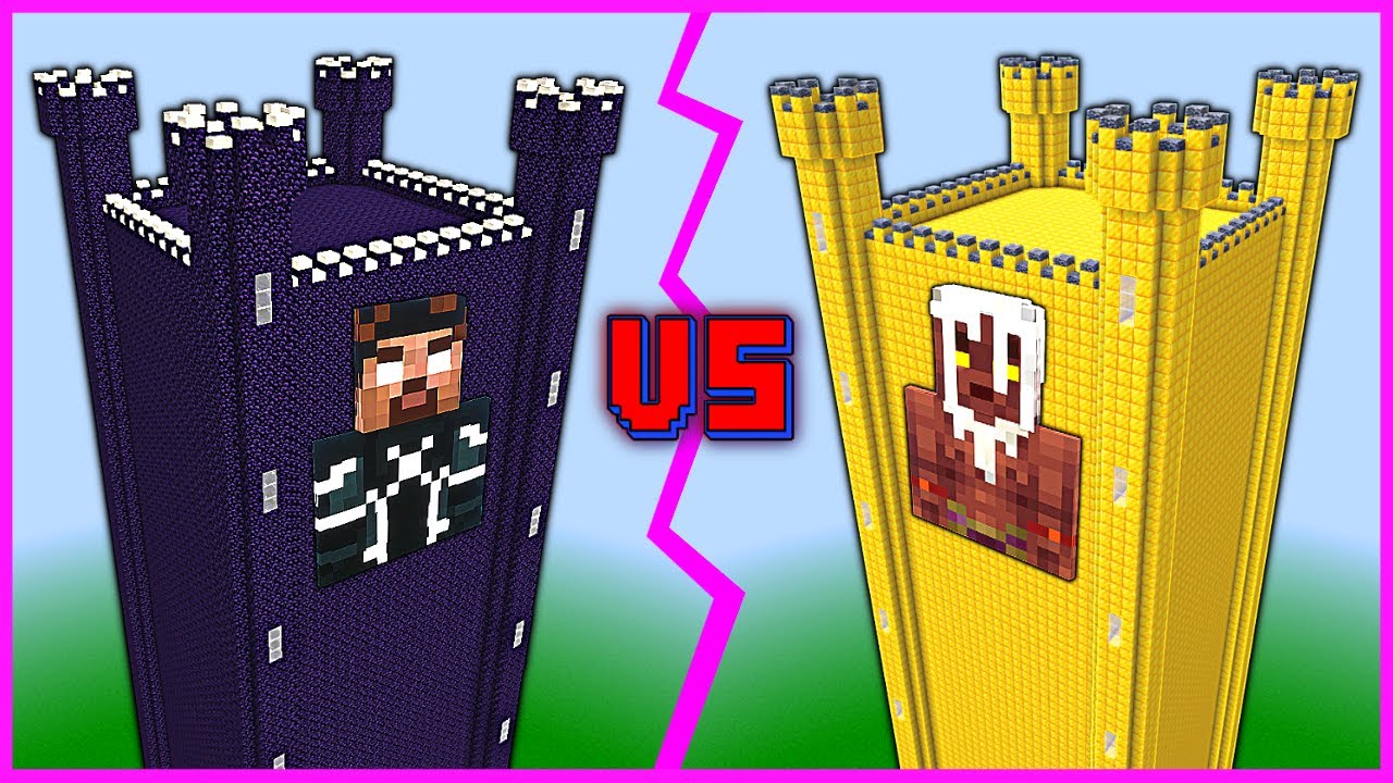 MUTANT ARDA KULE VS H&Uuml;SAMETTİN KULE! 😱 - Minecraft