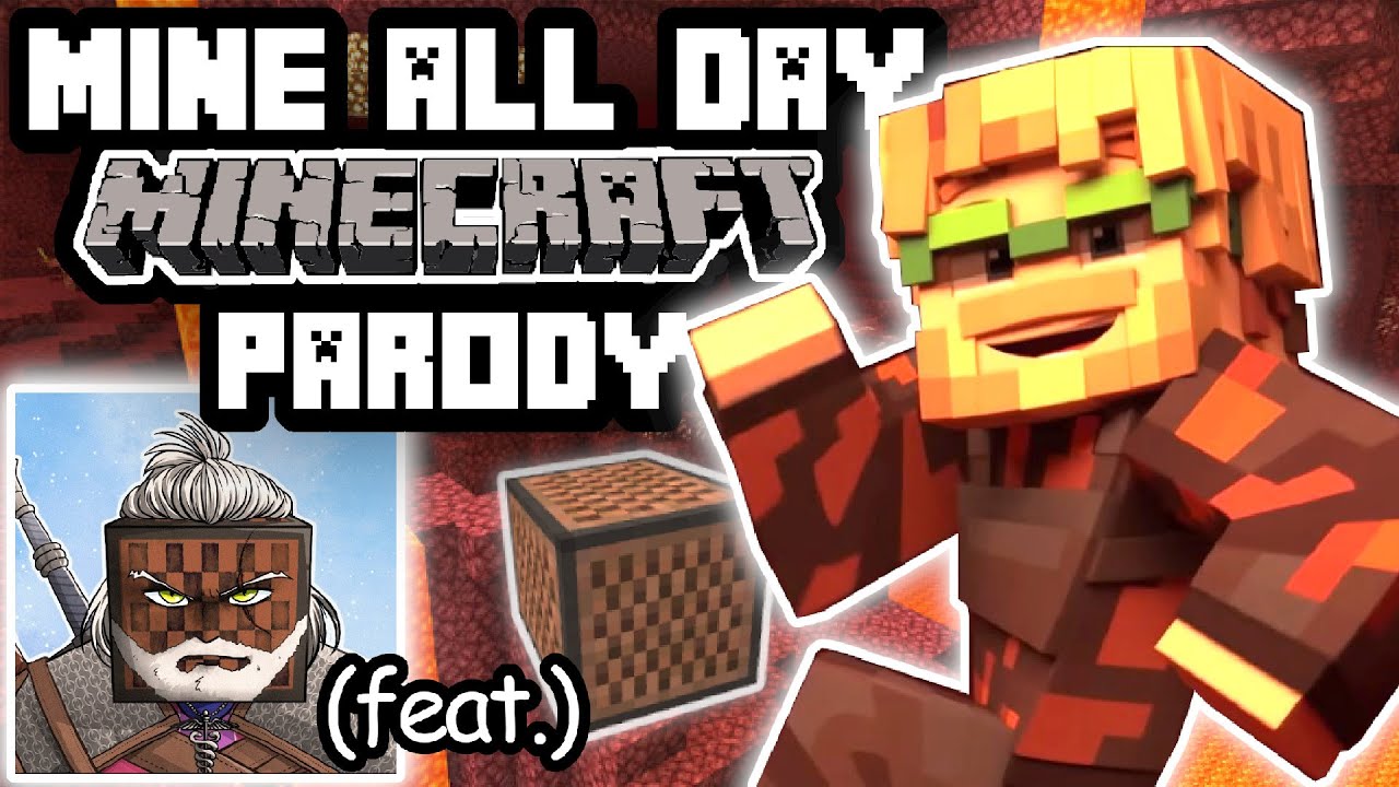 PewDiePie Mine All Day (Minecraft Parody) feat. grande1899