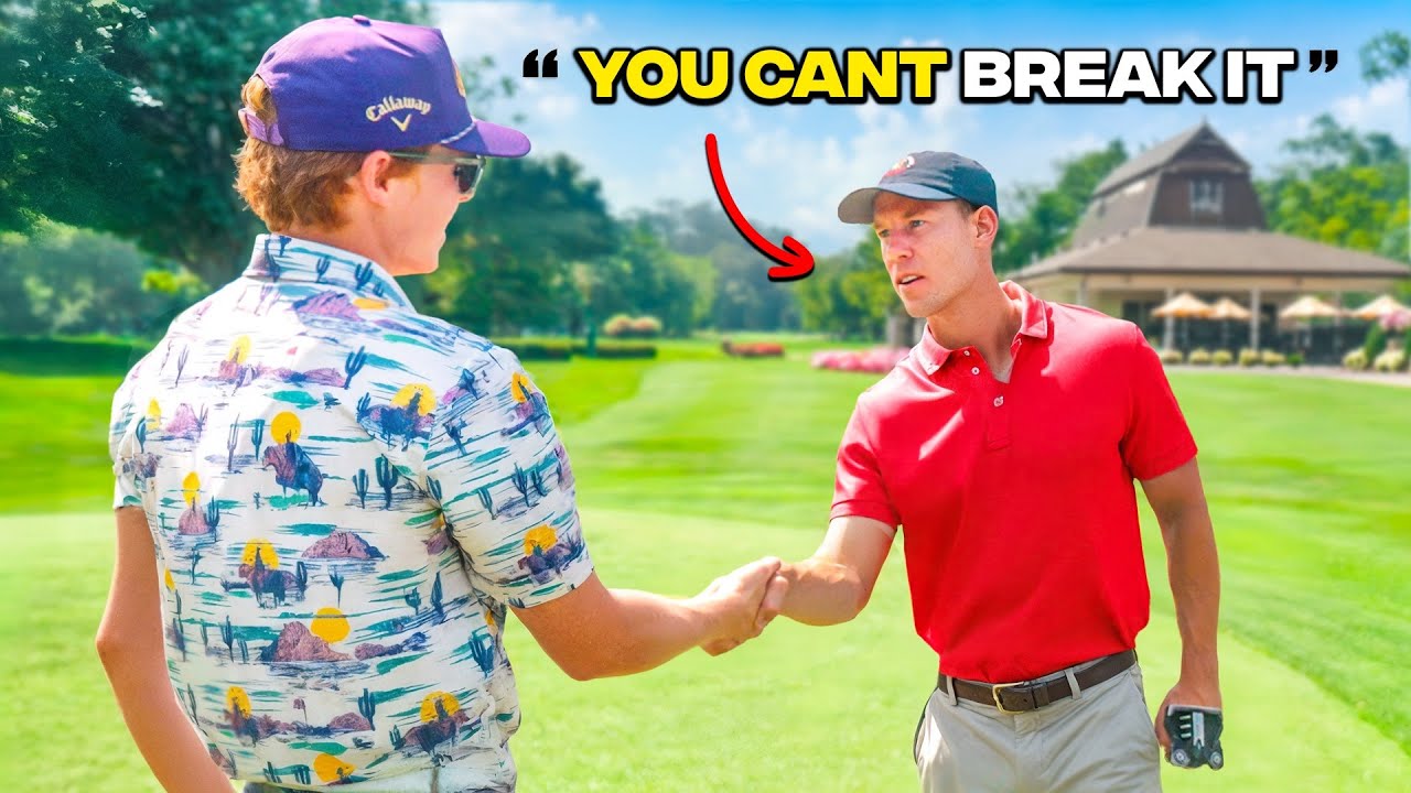 We Tried Breaking His Course Record…