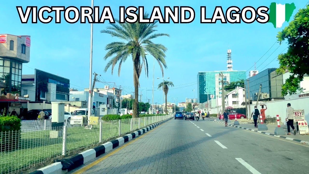 VICTORIA ISLAND LAGOS RICHEST NEIGHBORHOOD  #lagos #nigeria
