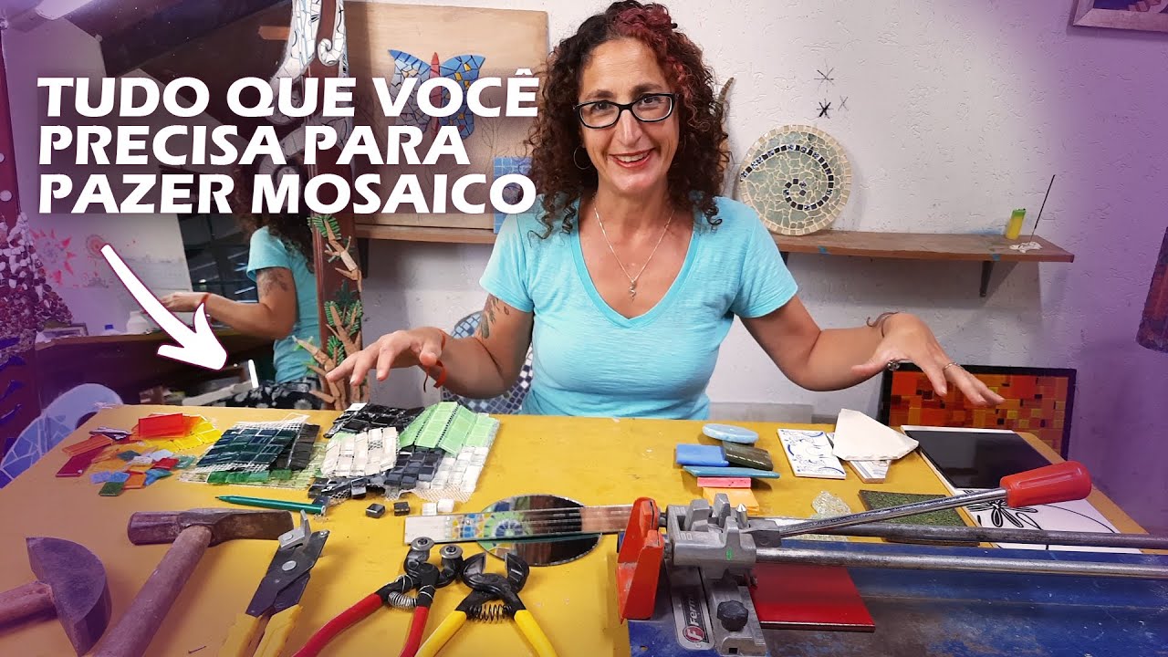 MOSAICO - FERRAMENTAS E MATERIAIS NECESSÁRIOS PARA COMEÇAR