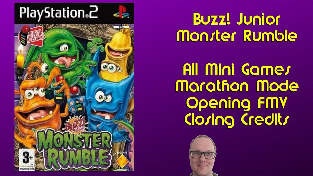 Buzz Junior Monster Rumble - Full Game Playthrough | Hard AI | PS2