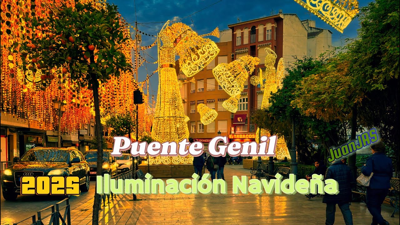 Luces navideñas en Puente Genil - 2025