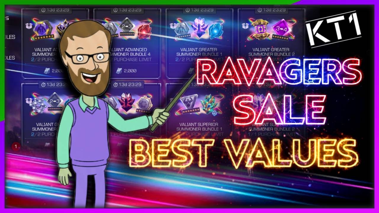 БЕЗУМНЫЕ ОДИНЫ! Лучшие цены на распродаже Regal Ravagers! КИБЕРВЫХОДНЫЕ MCOC!