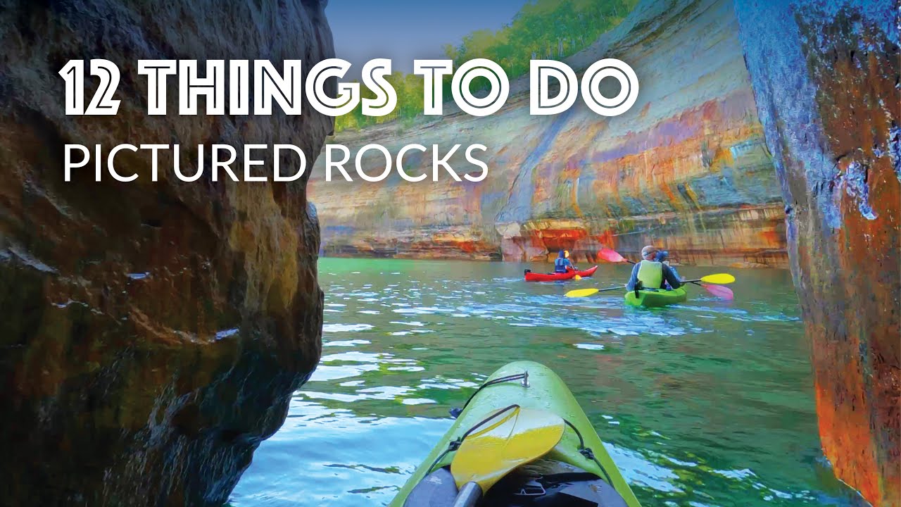 Pictured Rocks — 12 вещей, которые стоит сделать! (Первый национальный озёрный берег Америки)