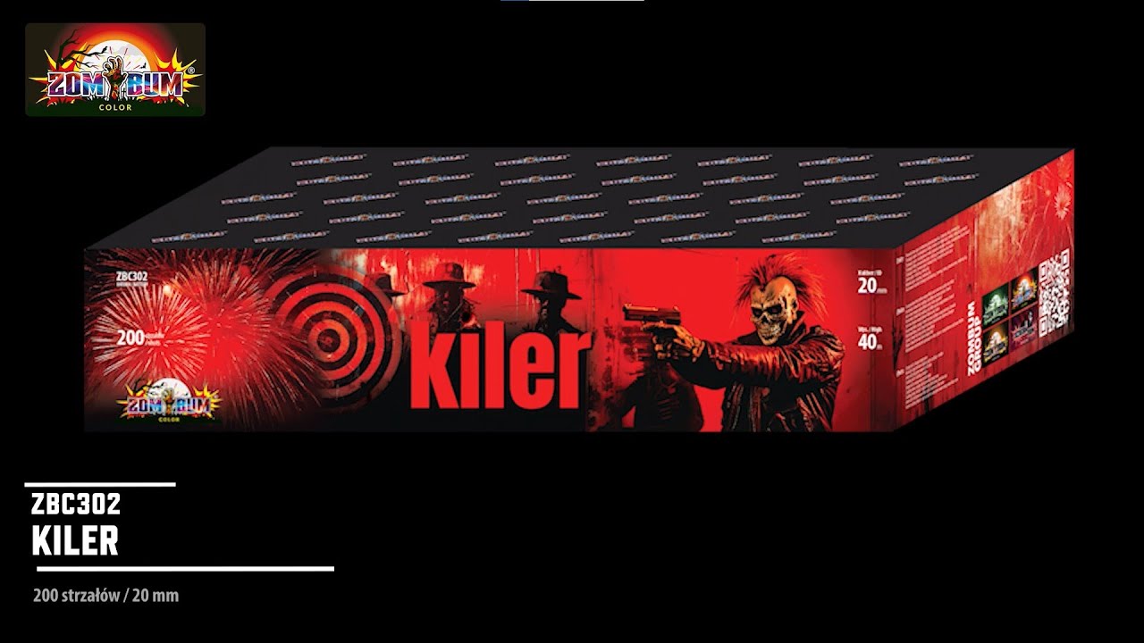 Kiler ZomBum Color 200sh 20mm ZBC302