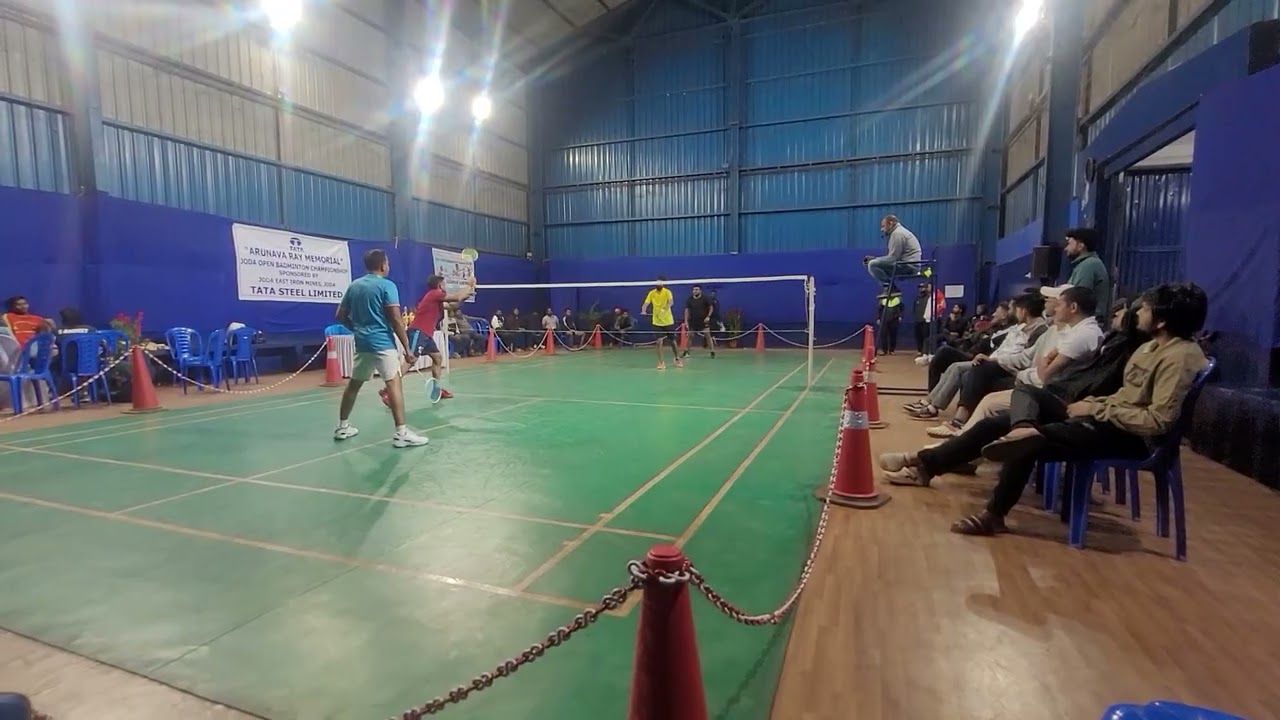 Joda Badminton Tournament -2026 Ayush and Jotin (joda) vs Barbil Team