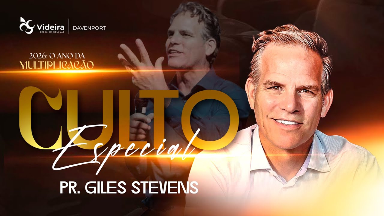 Culto especial com Pr Giles Stevens Videira Davenport