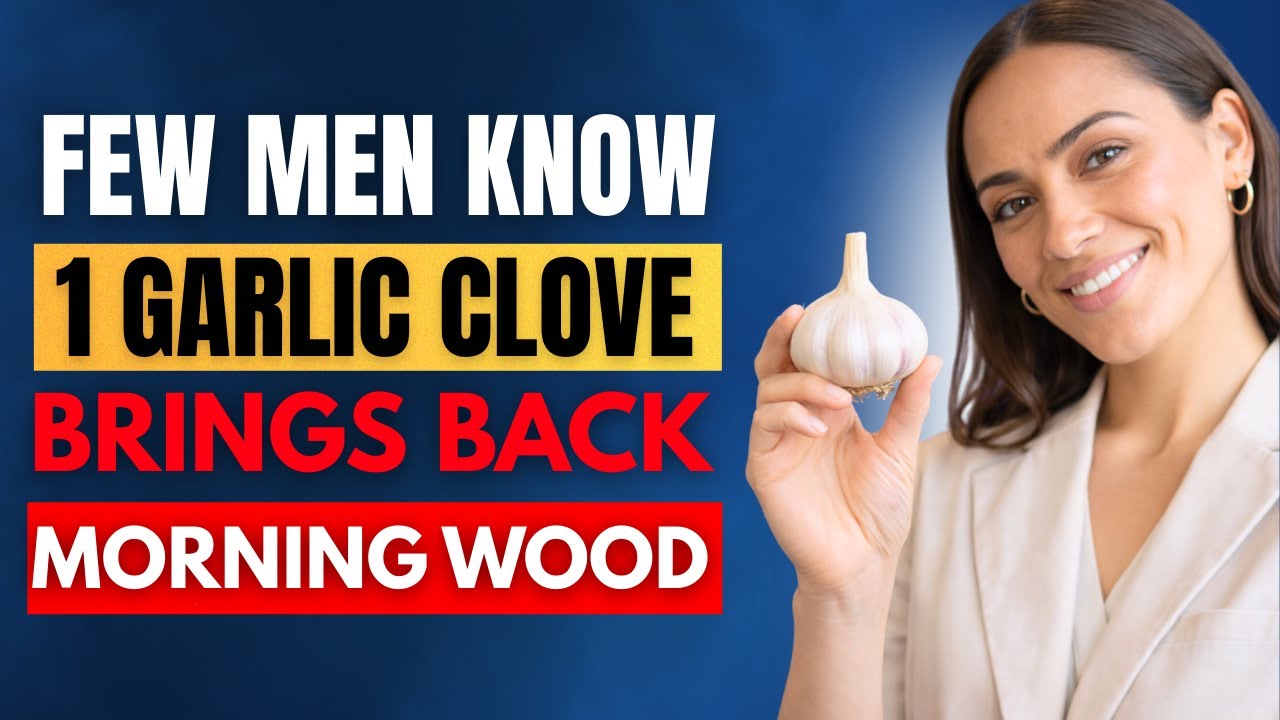 Men Over 60: This Garlic Method Works Every Time