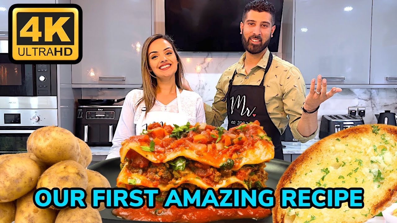 OUR FIRST AMAZING RECIPE AS A MARRIED COUPLE 🥘