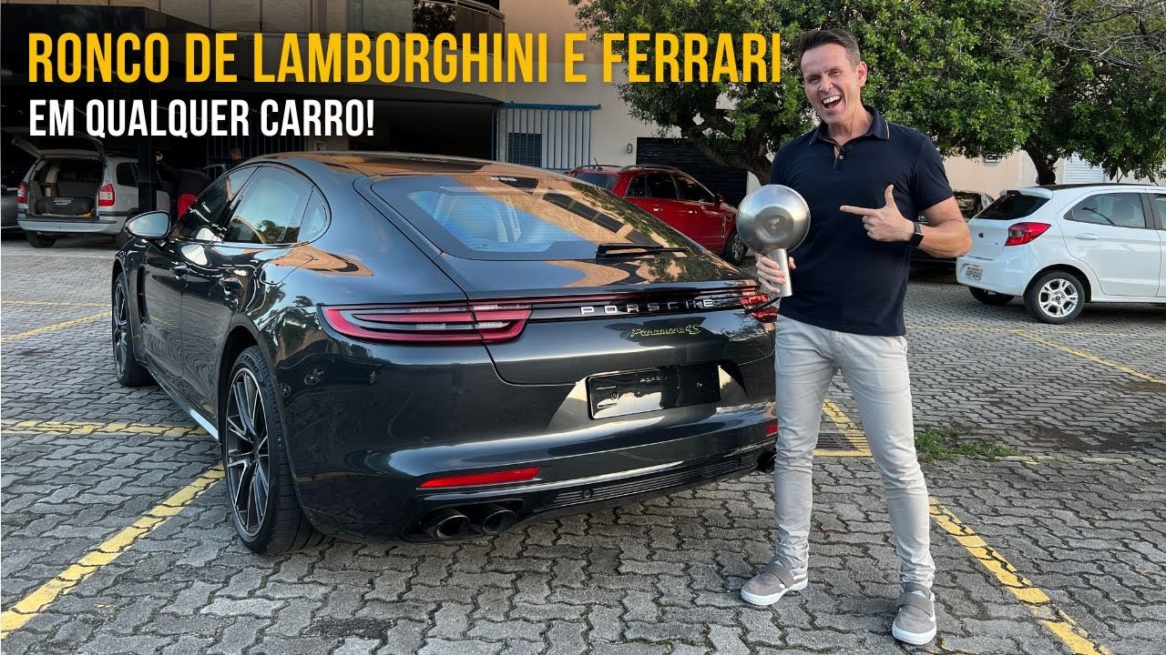 Ronco de Lamborghini e Ferrari em qualquer carro. Conheça o Thor da Silen Pro.