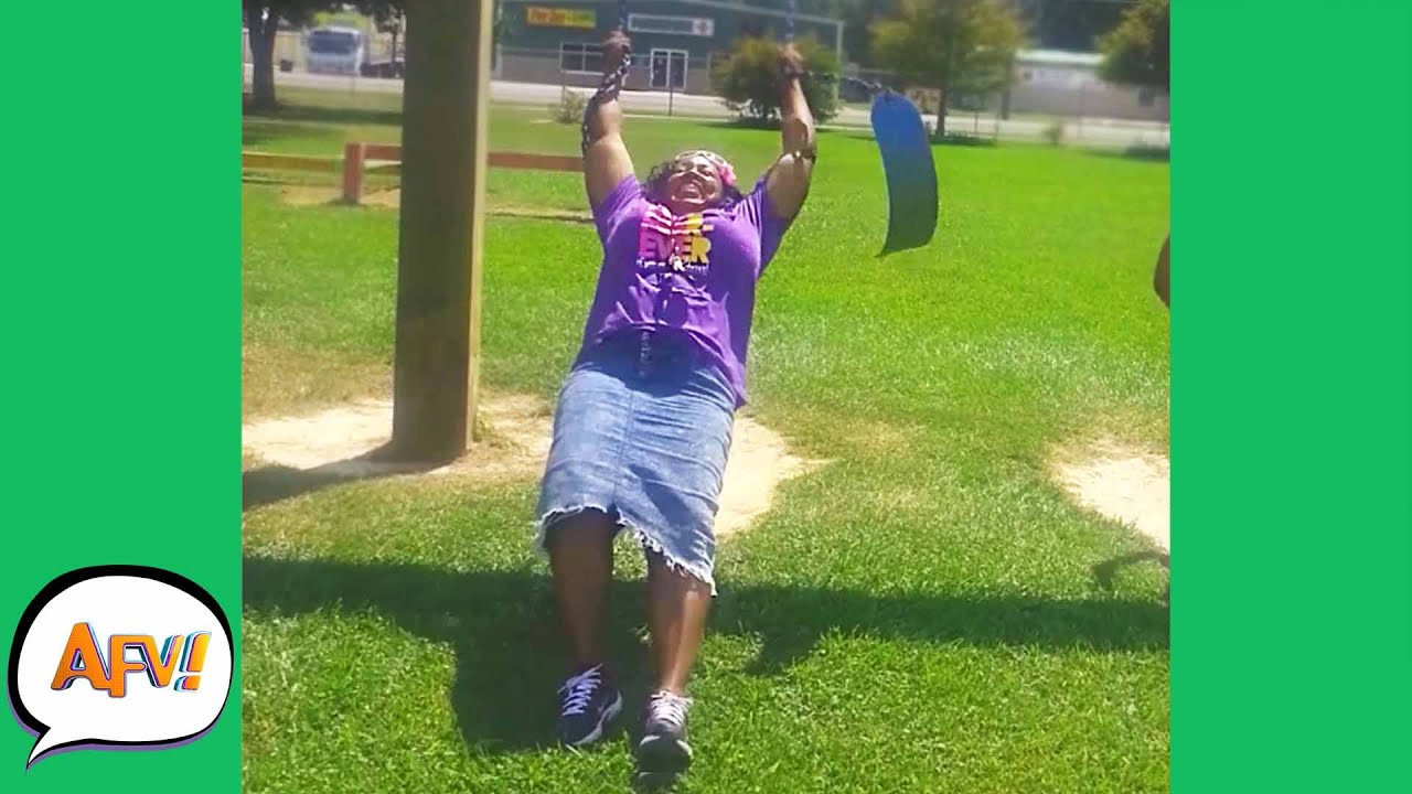 Swing, Swing, BUST! 😂 | Funny Fails | AFV 2021