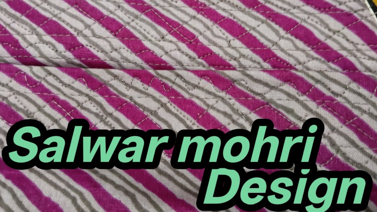 সালোয়ার মোহরি ডিজাইন||Salwar mohri design||#viralvideo #youtube #salwarkameez #tutorial #tailoring 