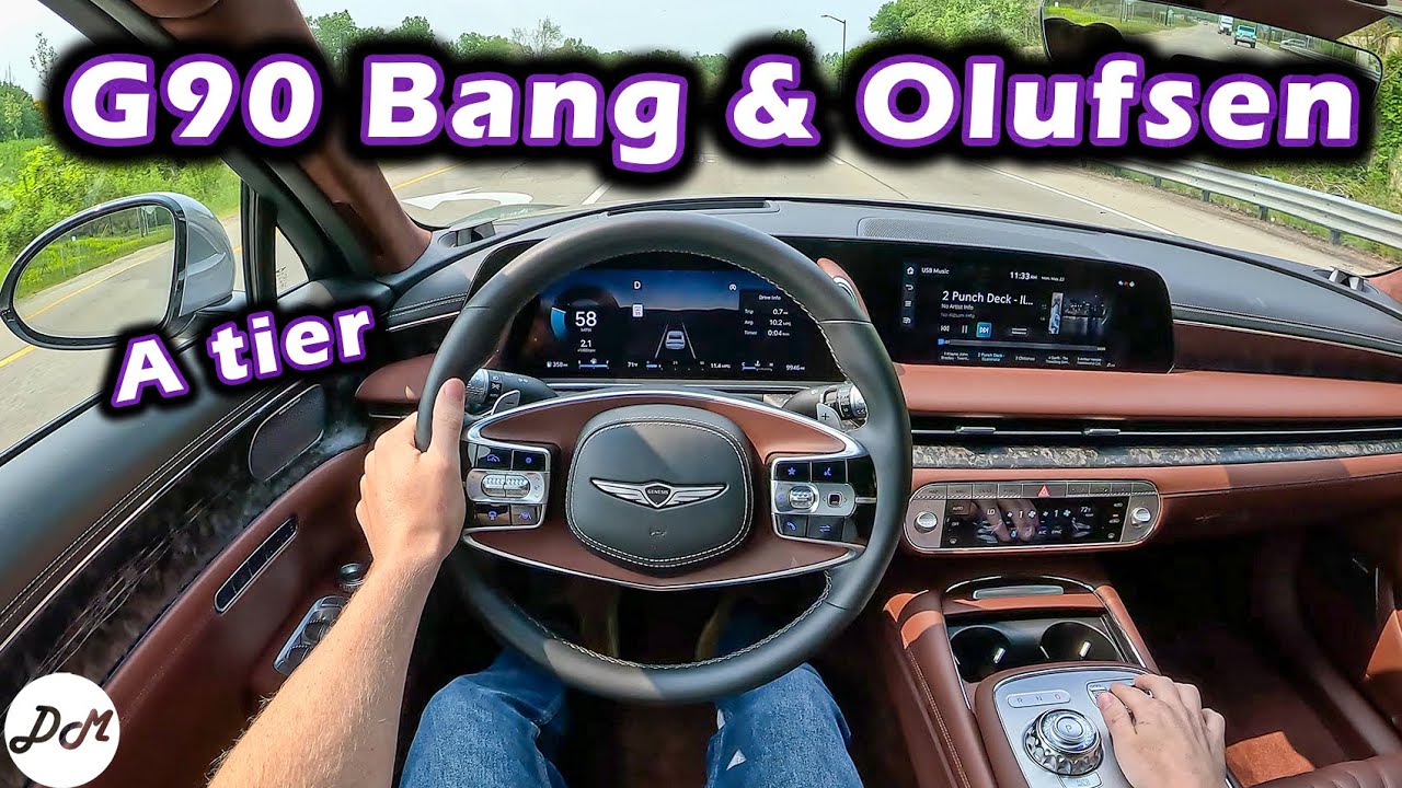 2023 Genesis G90 – Bang & Olufsen 26-speaker Sound System Review