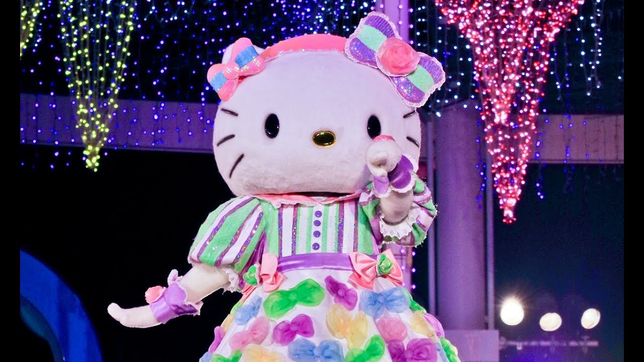 【ハーモニーランド】パレードパラレル キティ45周年記念ver スターライト キティポジ【20190112】