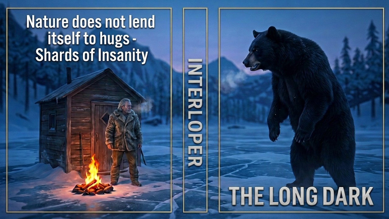 The Long Dark: Nature does not lend itself to hugs.